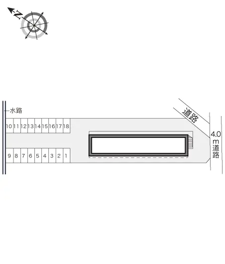 ★手数料０円★鈴鹿市南旭が丘１丁目　月極駐車場（LP）